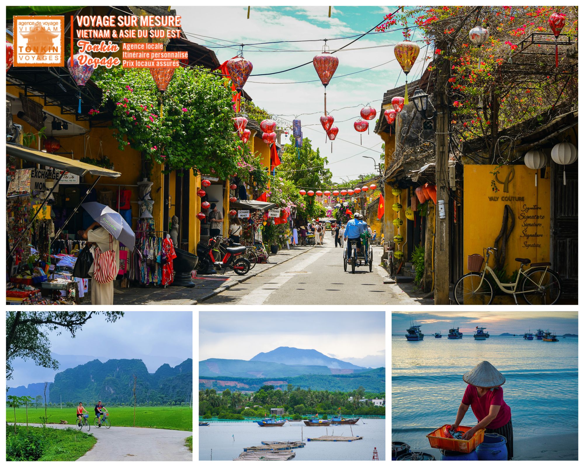 Guide pour bien choisir le circuit priv&eacute; de qualit&eacute; au Vietnam concu par une agence de voyage locale sur mesure